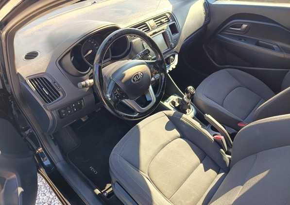 Kia Rio cena 26400 przebieg: 124184, rok produkcji 2014 z Łask małe 631